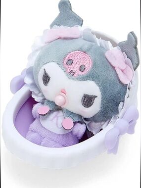 Sanrio Kuromi Baby Cradle Mascot